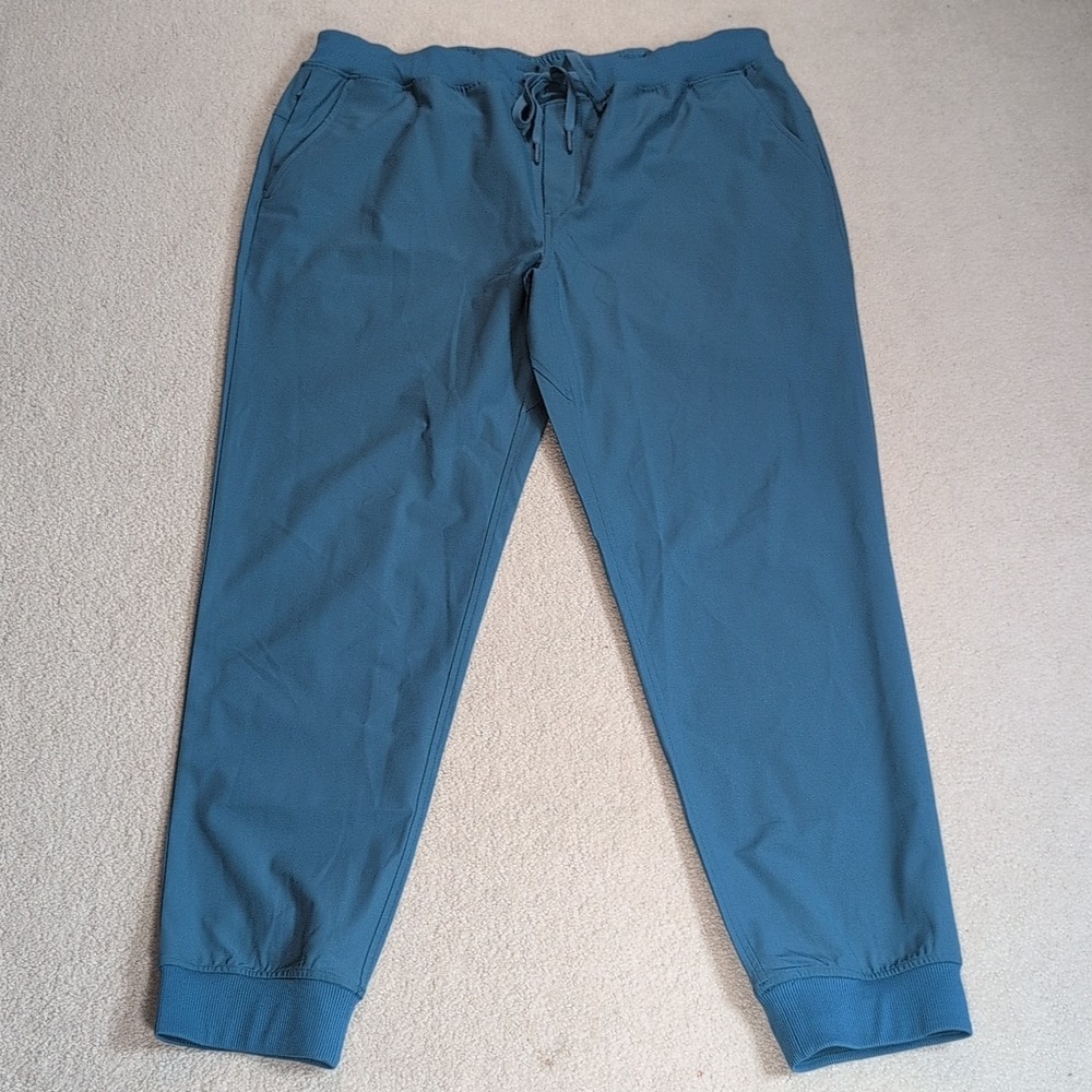 Rhoback Delta Performance Jogger Pants Mens XXL Mariner Blue